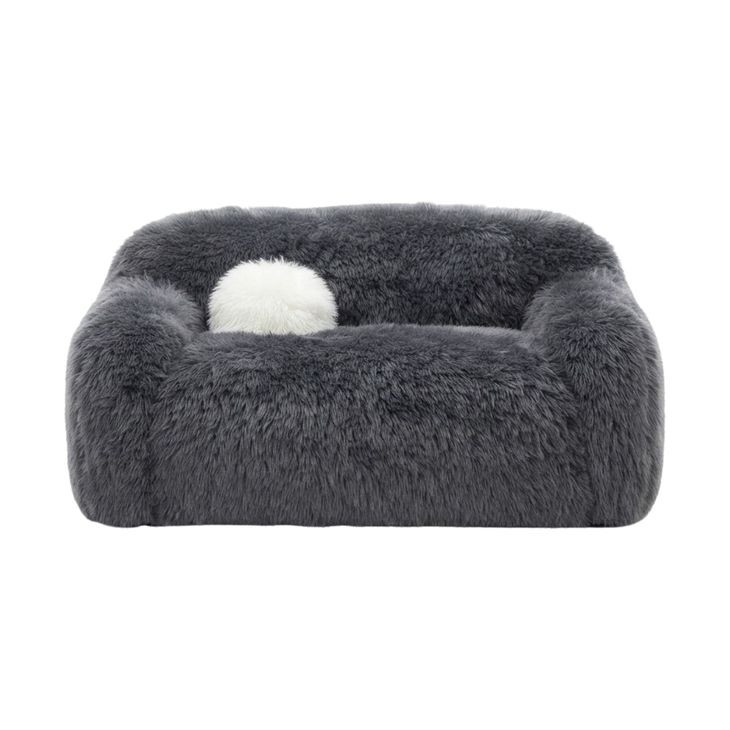 Darwen Dark Gray 67" Loveseat with Pillow