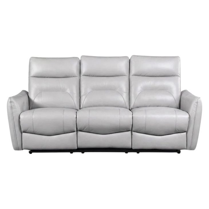 Terentius Taupe 86" Power Reclining Sofa with Storage