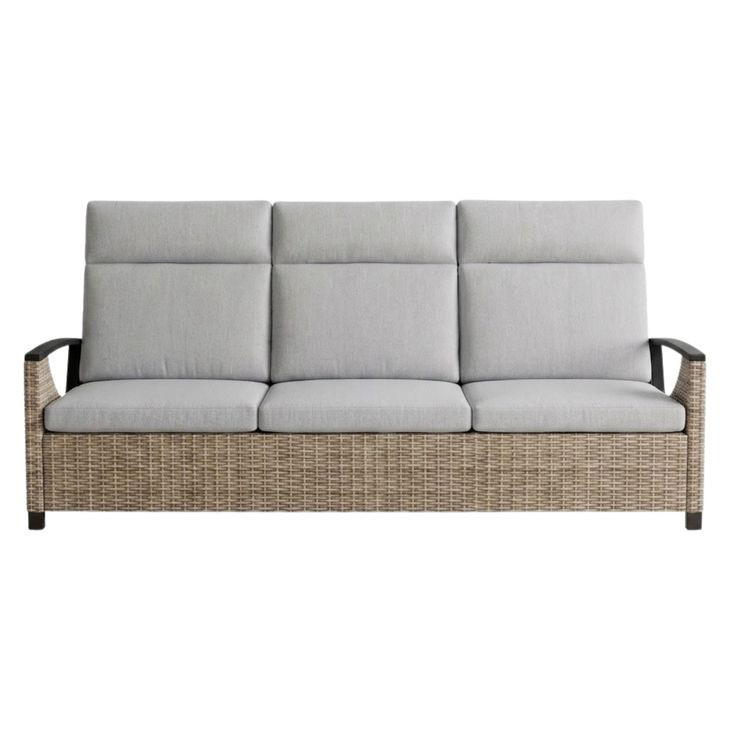Antigua Multi Colored 77" Outdoor Sofa