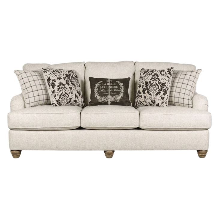 Mossley Ivory Performance Fabric Sofa