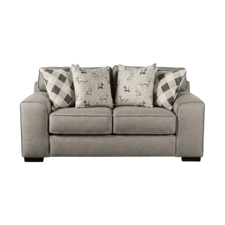 Newry Gray Loveseat