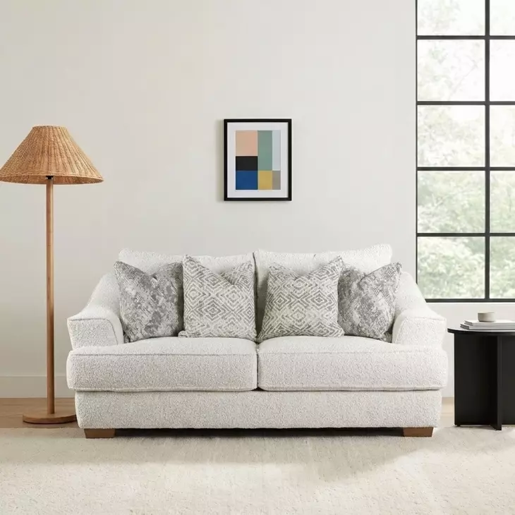 Moorpark Off White 84" Loveseat