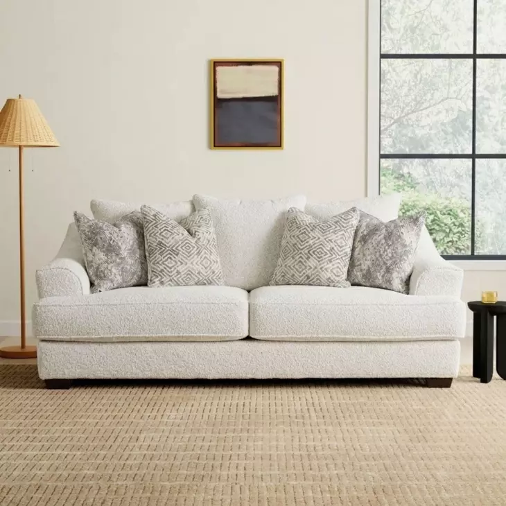 Moorpark Off White 102" Sofa