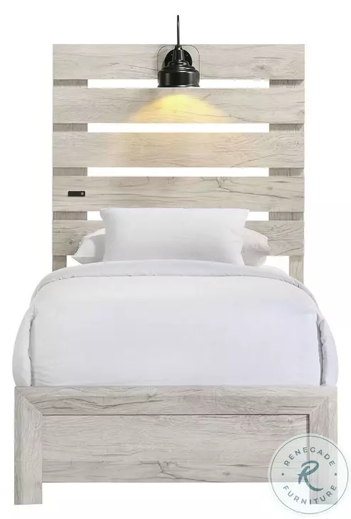 Tarrant White Youth Panel Bedroom Set