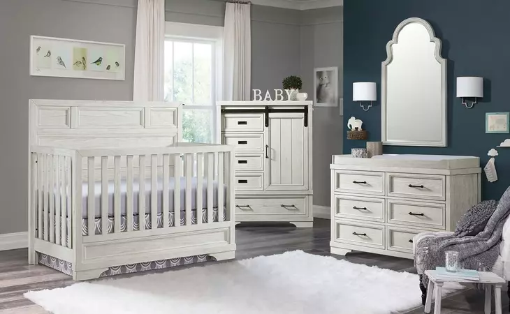 Foundry White Dove 6 Drawer Dresser