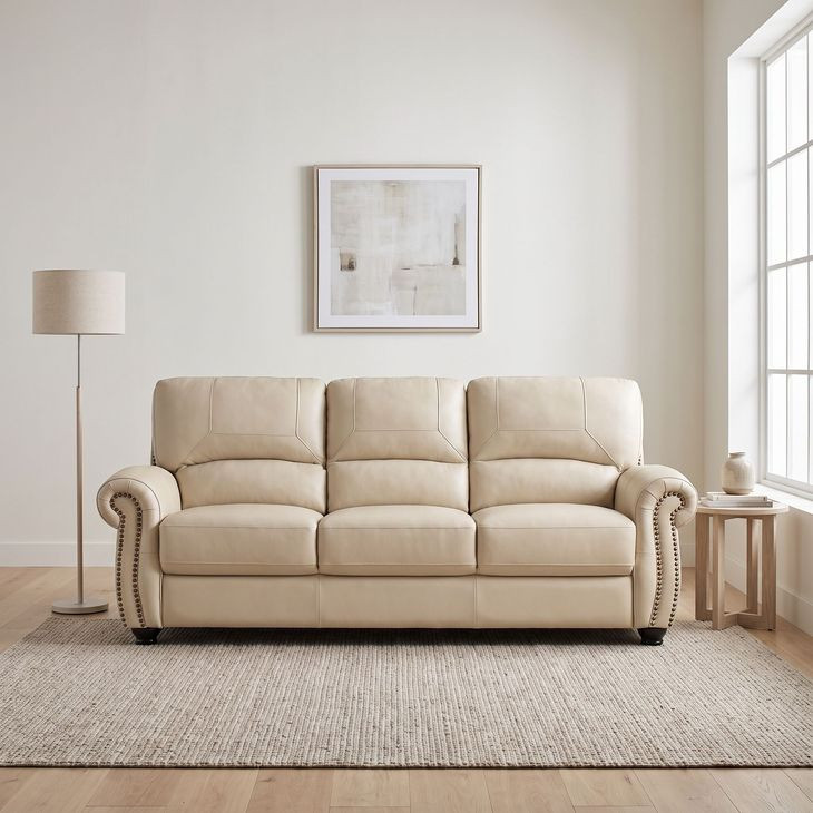 Foxborough Cream 84" Sofa