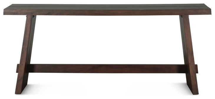 Acadia Coffee Bean Rectangular Console Table
