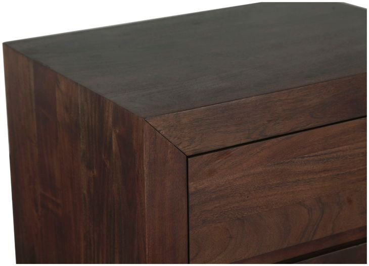 Acadia Coffee Bean 2 Drawer Nightstand