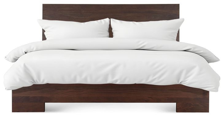 Acadia Coffee Bean Queen Platform Bed