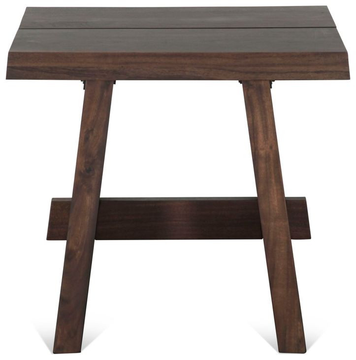 Acadia Coffee Bean Square Side Table