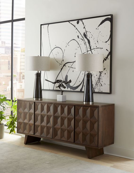 Lisbon Royal Brown 6 Drawer Dresser