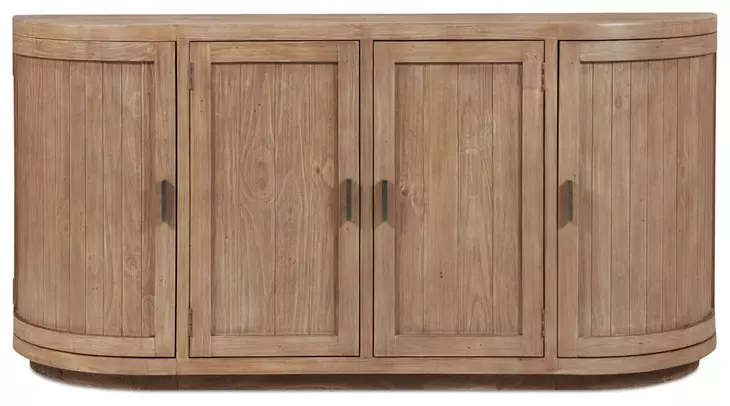 Nicola Natural 4 Door Sideboard