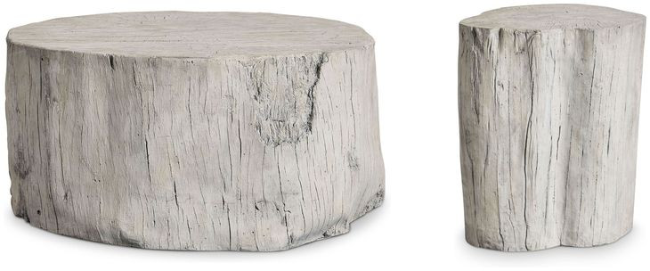 Bois Luere Round Occasional Table Set