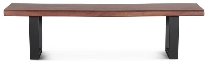 Yarrow Light Sequoia 68" Dining Bench