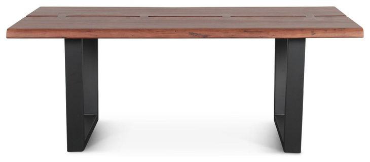 Yarrow Light Sequoia 79" Rectangular Dining Table