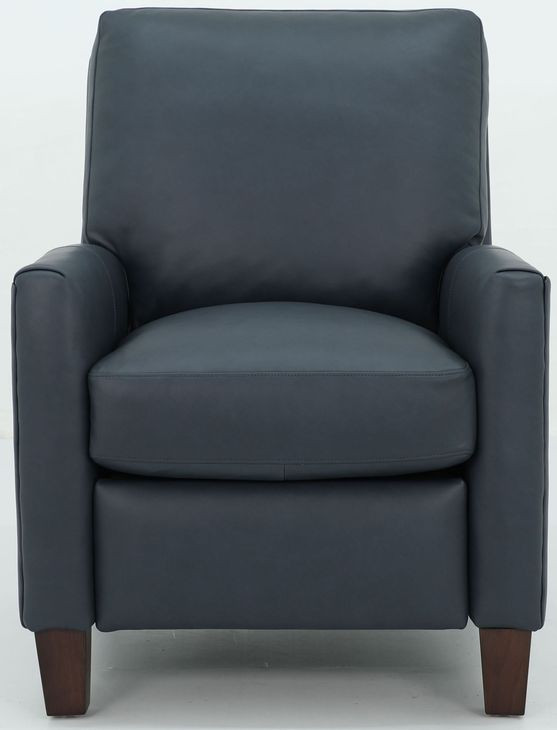 Fremont Santa Fe Ocean Leather Push Thru The Arms Recliner