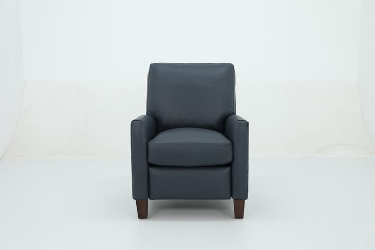 Fremont Santa Fe Ocean Leather Push Thru The Arms Recliner