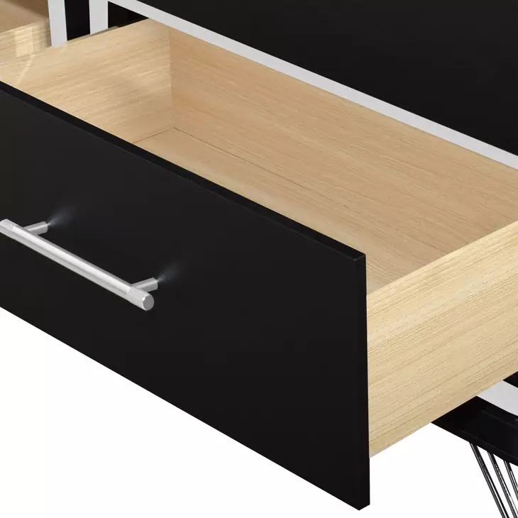 Ava Ebony 7 Drawer Dresser