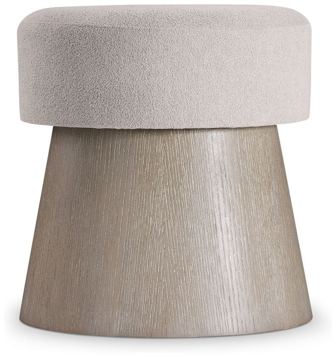 Linea Beige Round Bench