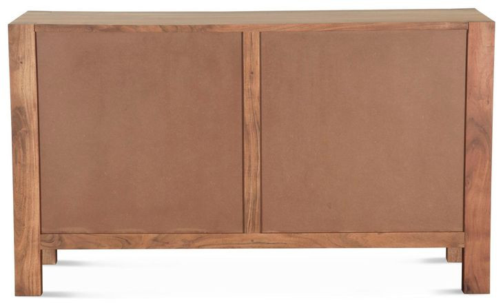 Mesa Brushed Acacia Canopy Bedroom Set