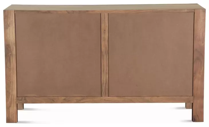 Mesa Brushed Acacia Canopy Bedroom Set