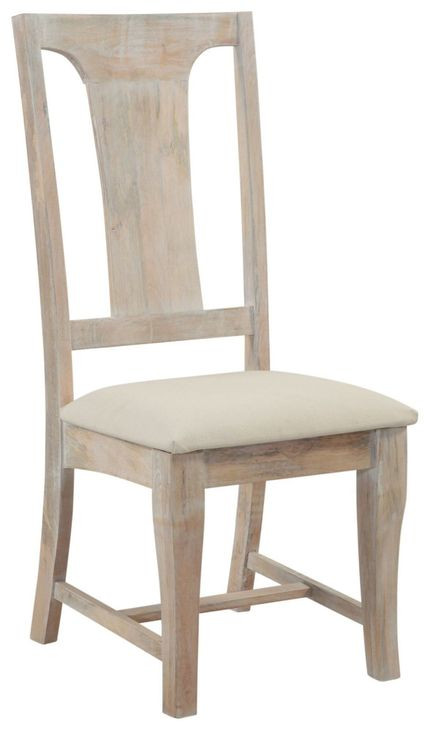 Pengrove Heirloom White Upholstered Dining Chair Set of 2