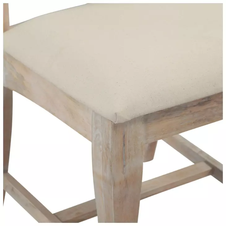 Pengrove Heirloom White Upholstered Dining Chair Set of 2