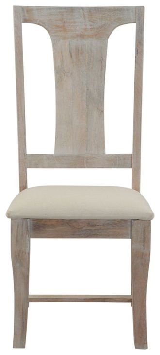 Pengrove Heirloom White Upholstered Dining Chair Set of 2