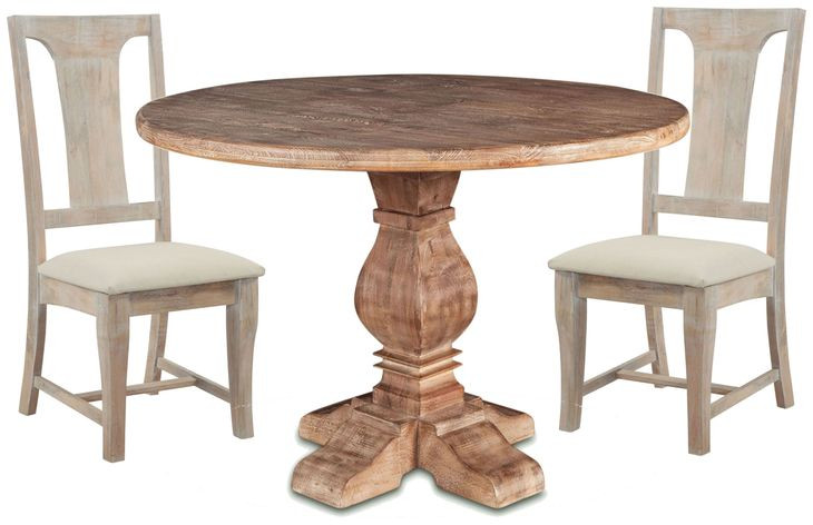 Pengrove Antique Oak 48" Round Gathering Room Set