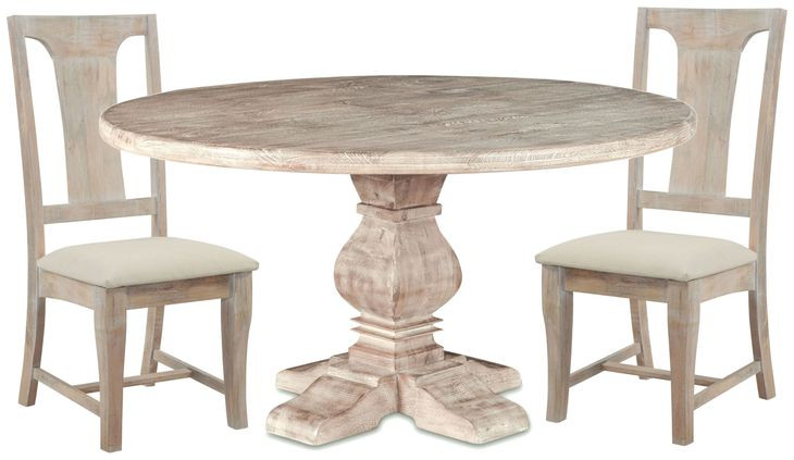 Pengrove Heirloom White 54" Round Dining Room Set