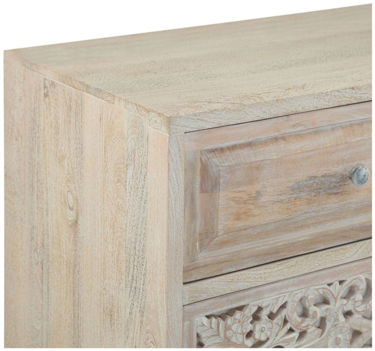 Haveli Heirloom White 7 Drawer Dresser