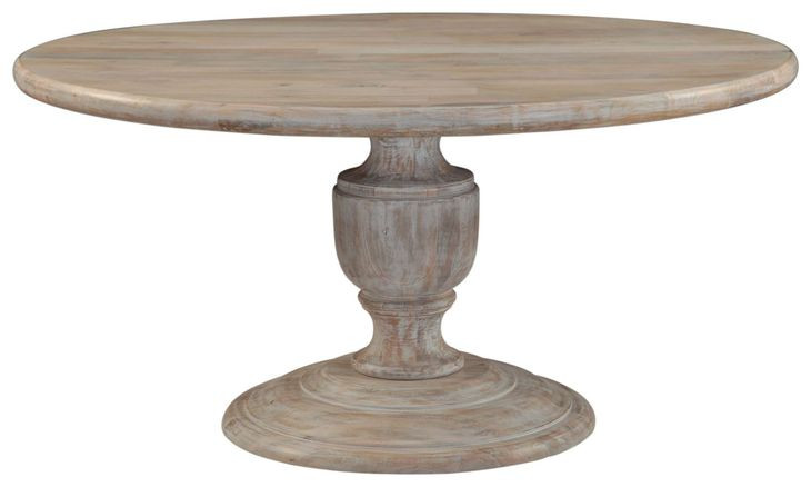 Haveli Heirloom White 60" Round Dining Table