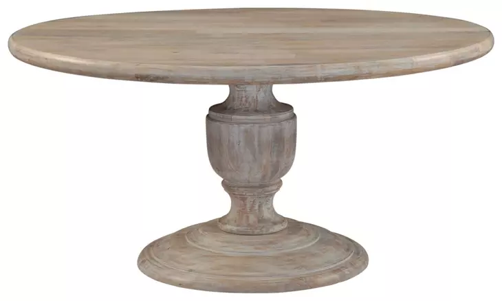 Haveli Heirloom White 60" Round Dining Table
