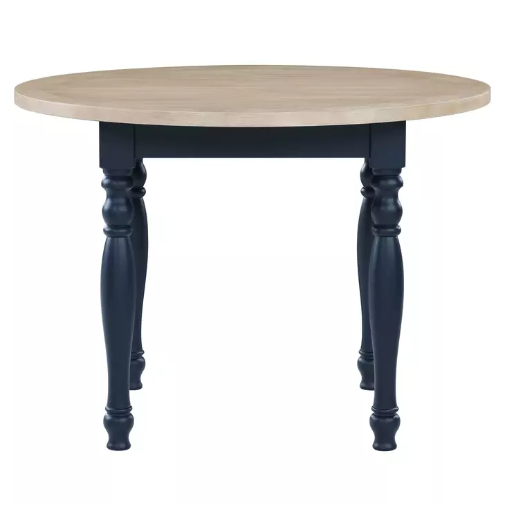 Darcy Blue 42" Round Dining Table