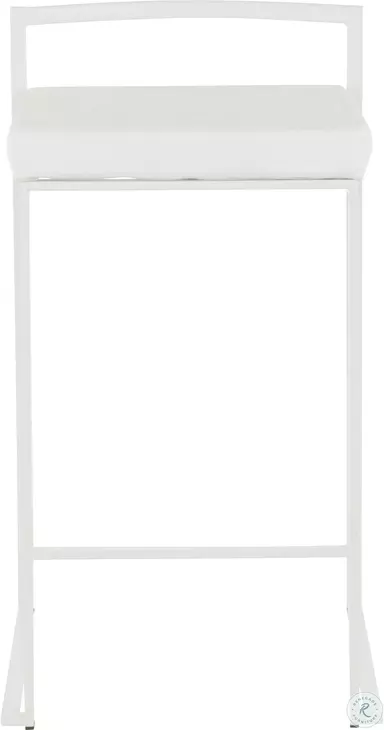 Fuji Dark Gray Stacker Counter Stool Set Of 2