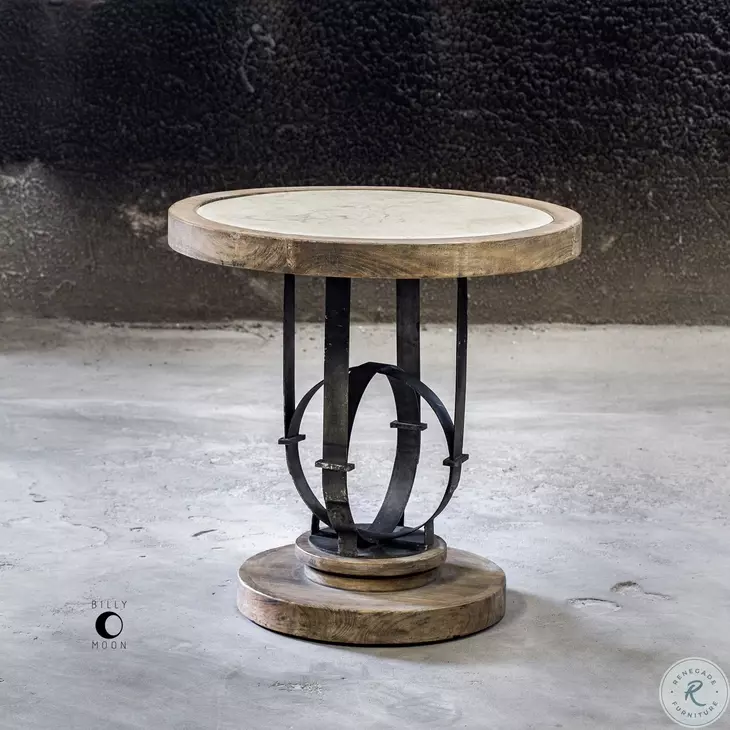 Sydney Light Oak Accent Table
