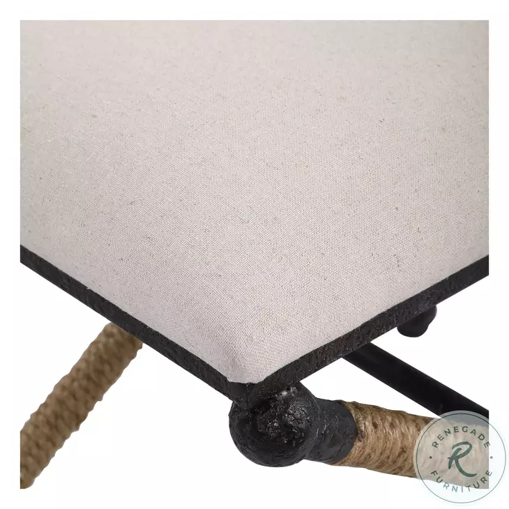 Ravon Neutral Oatmeal Small Bench