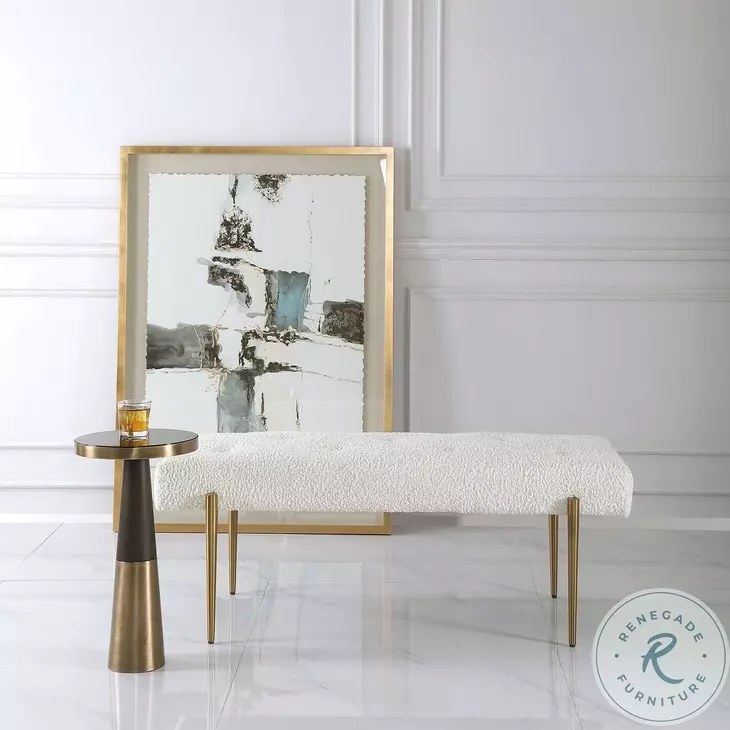 Kalden White Bench