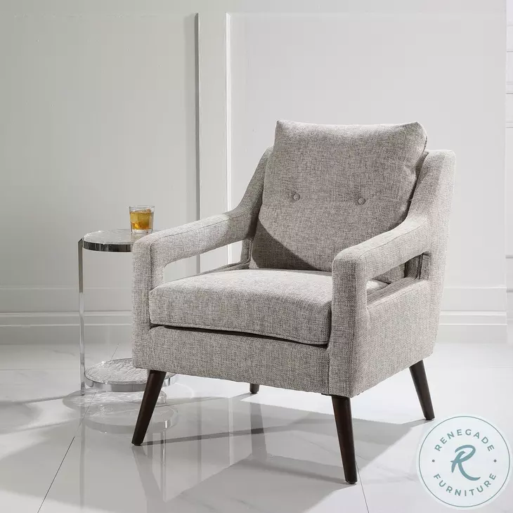 Kavin neutral Stone Arm Chair