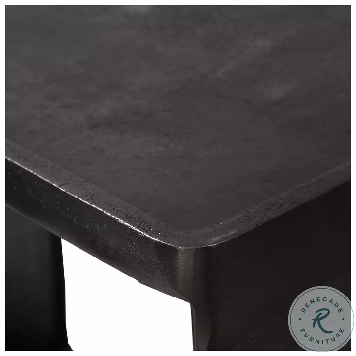 Yondell Dark Antique Nickel Side Table