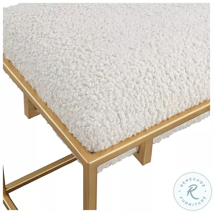 Solstice White Bench