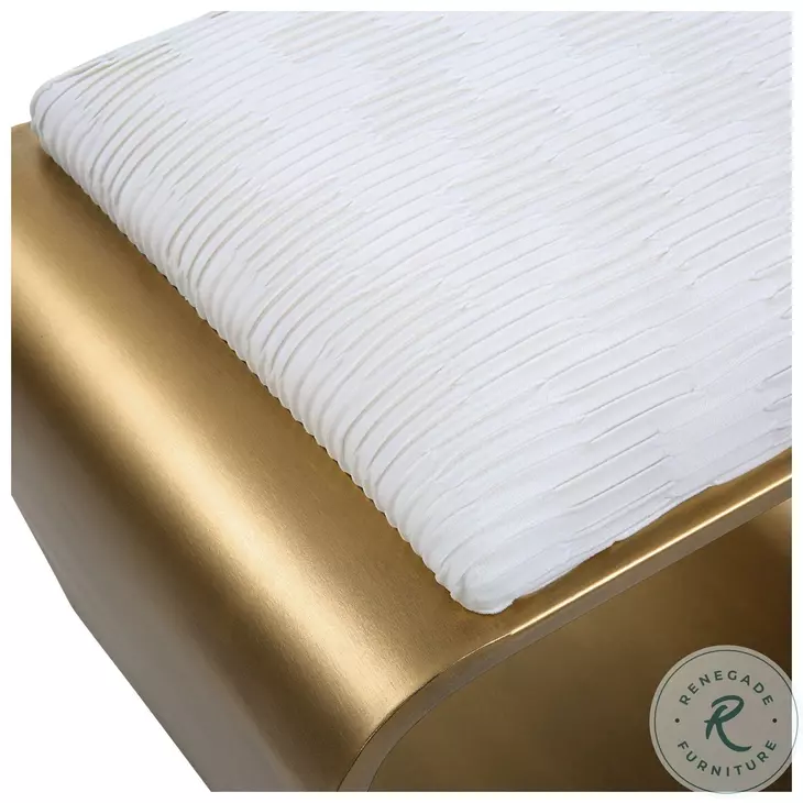 Octavian Off White Bench