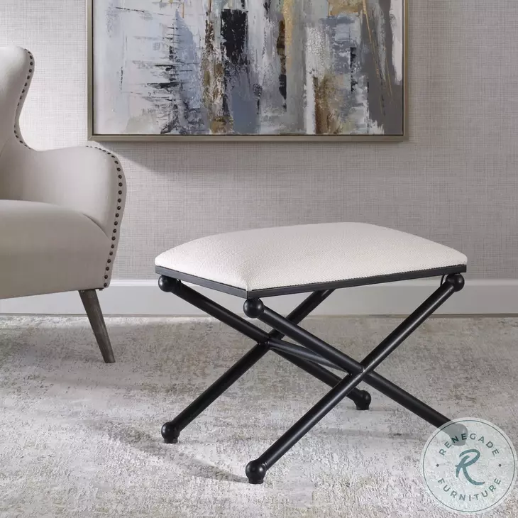 Luigi Crisp White Bench