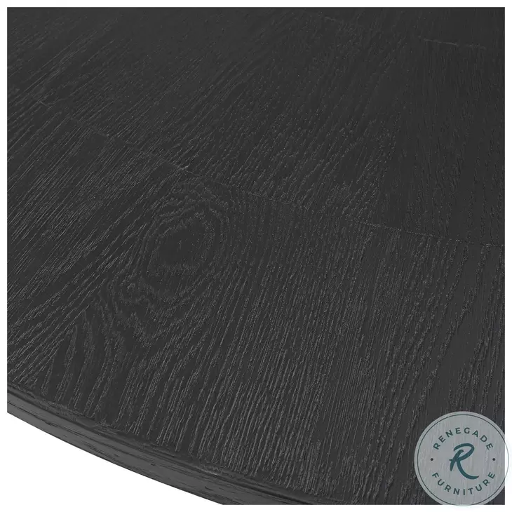 Ezrin Charcoal Black Dining Table