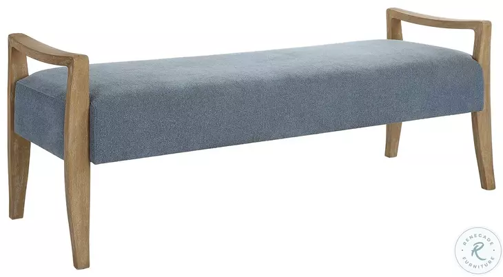 Daylight Sky Blue Bench