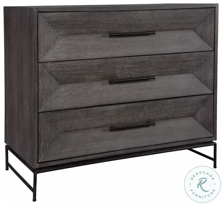 Wade Dark Walnut Stain Wash Accent Chest