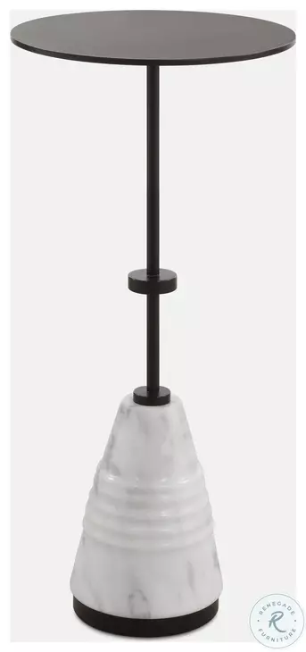Kincaid Black And White Drink Table