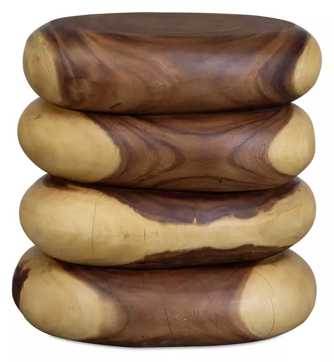 Alden Brown Oval End Table