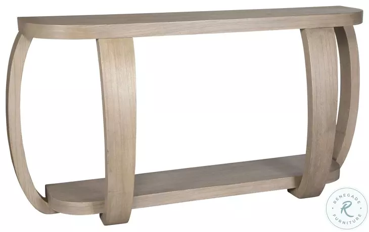 Adona Natural Brown Console Table