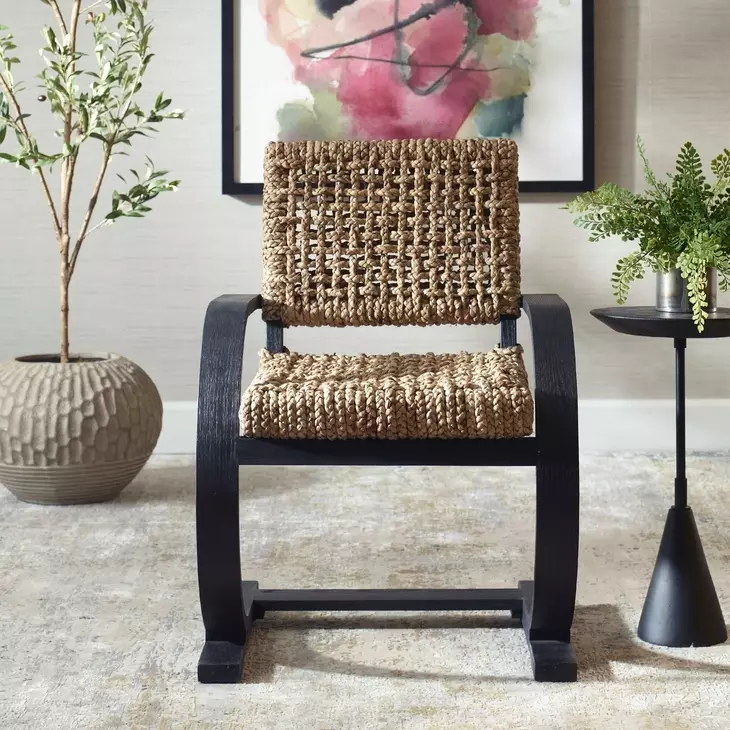 Belmont Black and Brown Dining Chair